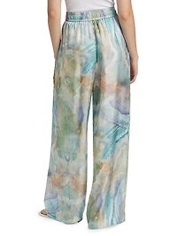 Illuminate Marble Print Track Pants