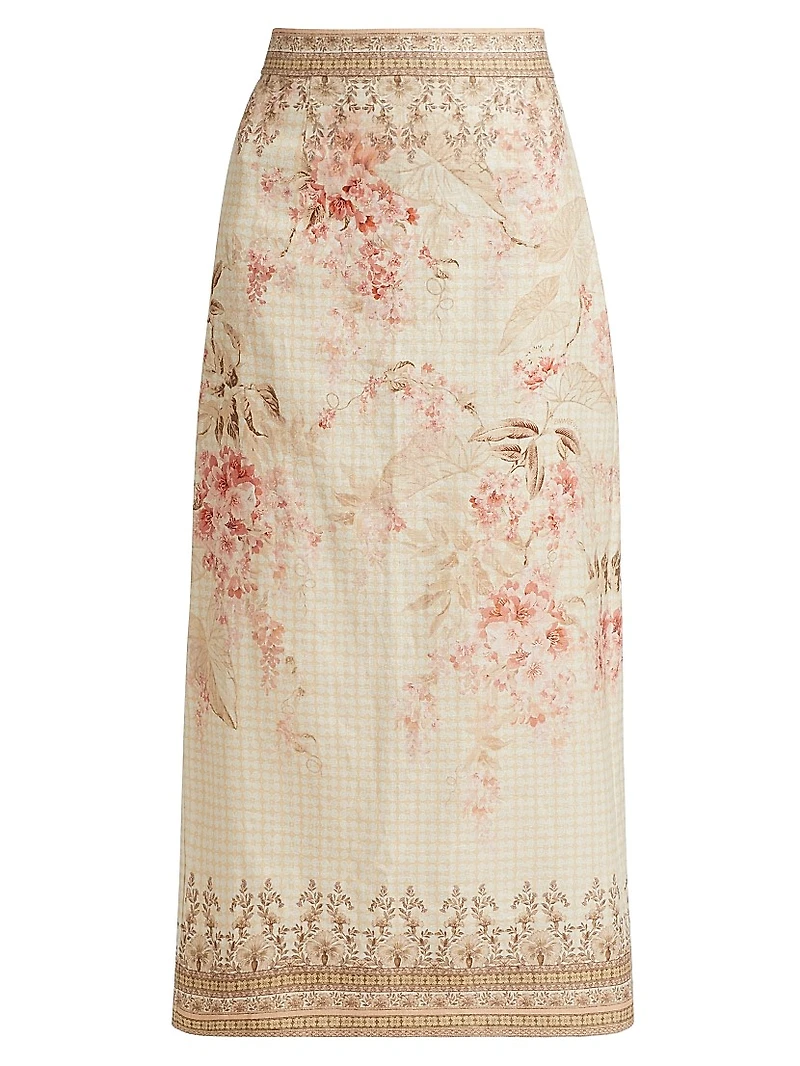 Illuminate Pencil Midi-Skirt