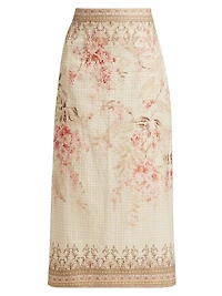 Illuminate Pencil Midi-Skirt