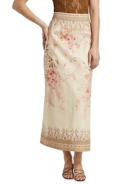Illuminate Pencil Midi-Skirt