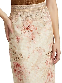 Illuminate Pencil Midi-Skirt