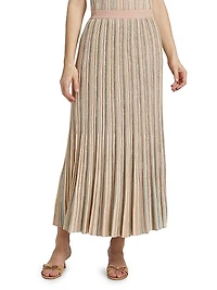 Illuminate Mouline Maxi Skirt