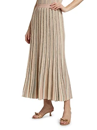 Illuminate Mouline Maxi Skirt