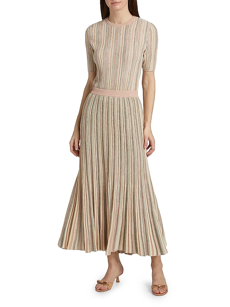 Illuminate Mouline Maxi Skirt