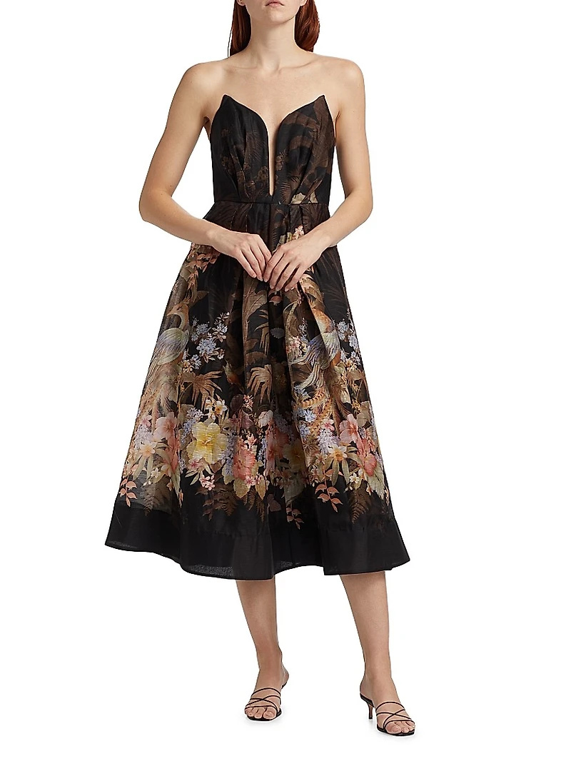 Illuminate Strapless Cocktail Dress