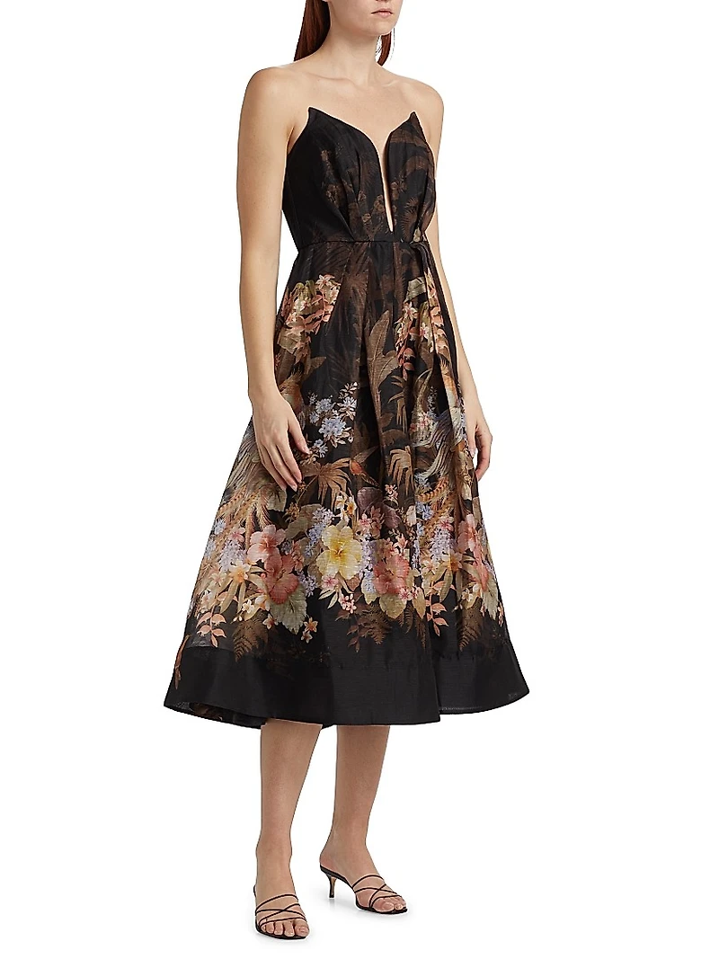 Illuminate Strapless Cocktail Dress