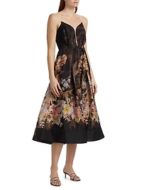 Illuminate Strapless Cocktail Dress