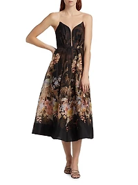 Illuminate Strapless Cocktail Dress