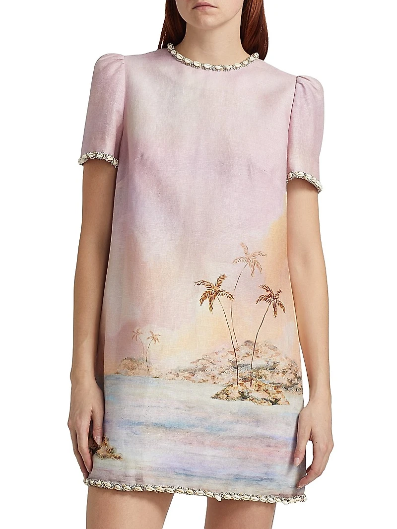 Dawning Embellished Minidress