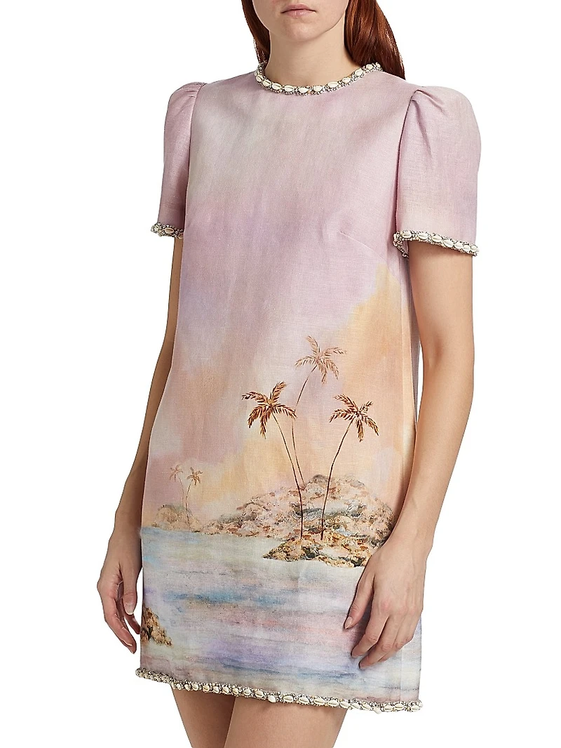 Dawning Embellished Minidress