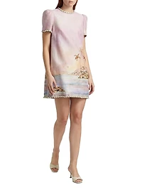 Dawning Embellished Minidress