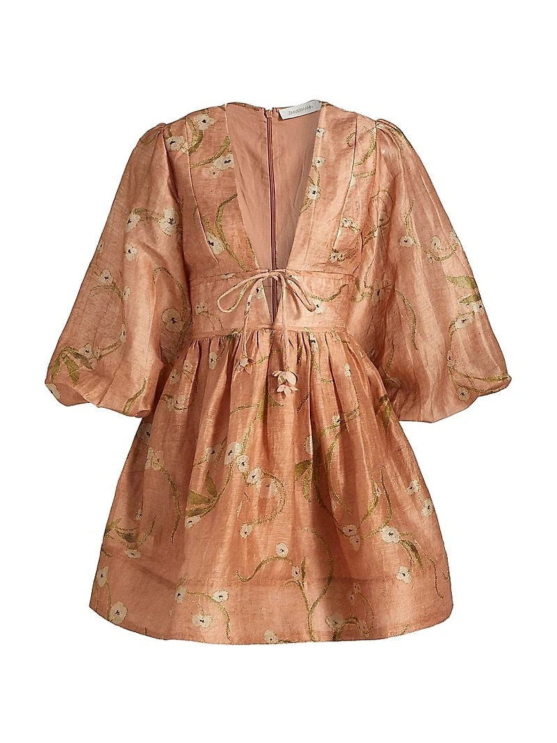 Illuminate Drawn Minidress