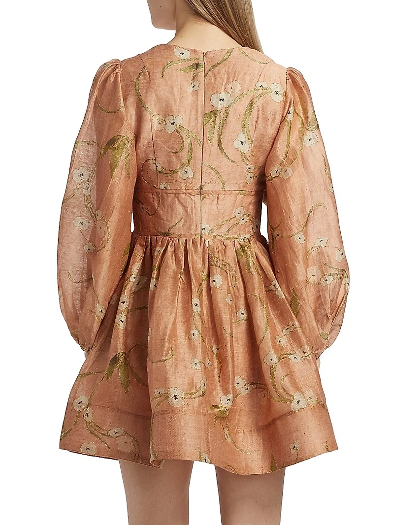 Illuminate Drawn Minidress