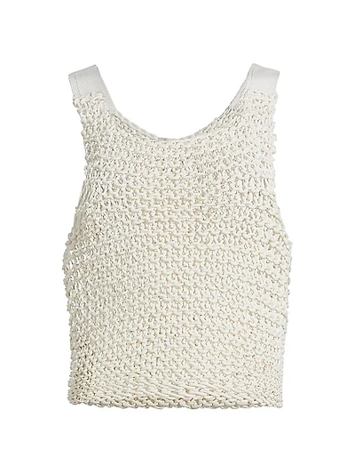 Illuminate Hand Knit Tank Top