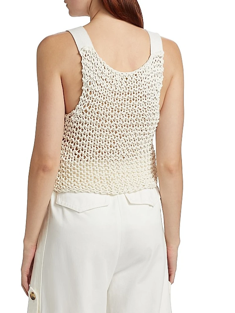 Illuminate Hand Knit Tank Top