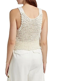 Illuminate Hand Knit Tank Top