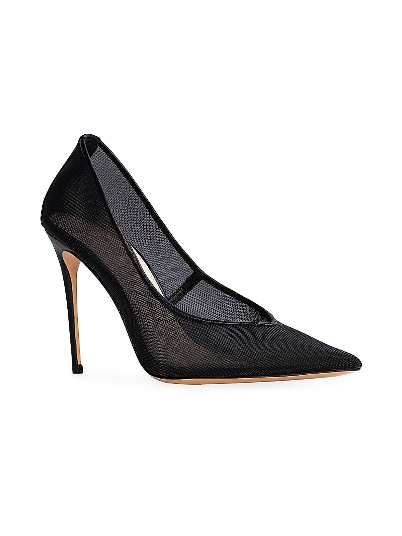 Clio 100MM Mesh Pumps
