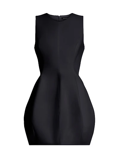 Structured Bubble Minidress