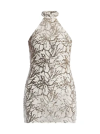 Embellished Sleeveless Minidress