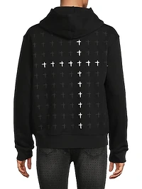 Dion Cross Cotton Hoodie