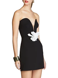 Anabelle Embellished Strapless Minidress