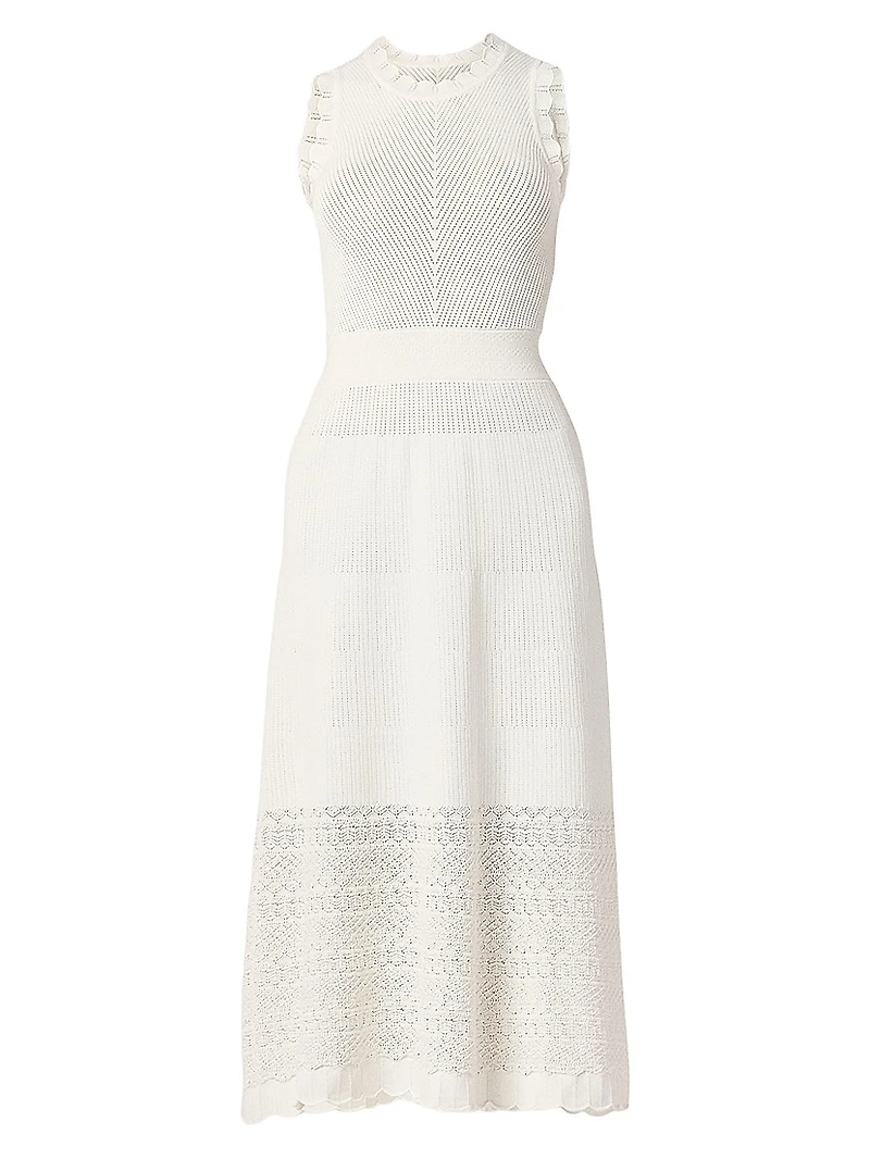 Brooke Knit A-Line Midi-Dress