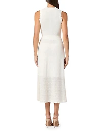 Brooke Knit A-Line Midi-Dress