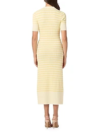 Sawyer Striped Knit Maxi-Dress