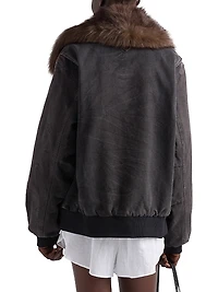 Canvas Blouson Jacket