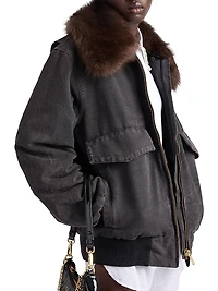 Canvas Blouson Jacket