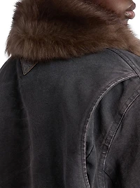 Canvas Blouson Jacket