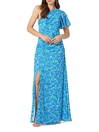 Latissa One-Shoulder Maxi Dress