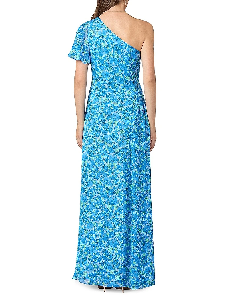 Latissa One-Shoulder Maxi Dress
