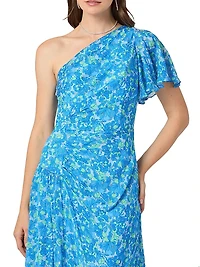 Latissa One-Shoulder Maxi Dress