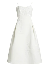 Audra Fit & Flare Midi-Dress