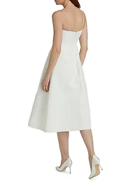 Audra Fit & Flare Midi-Dress