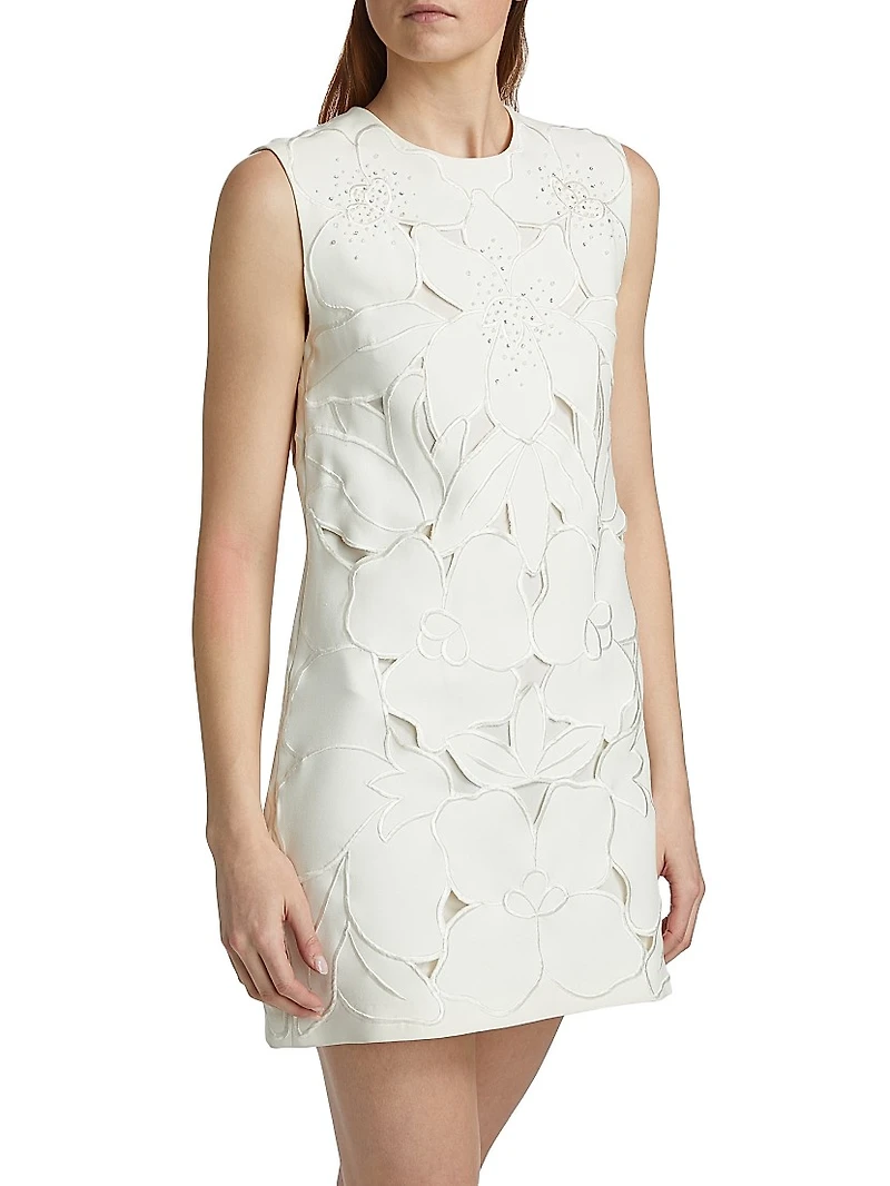 Mitzi Embellished Sleeveless Minidress