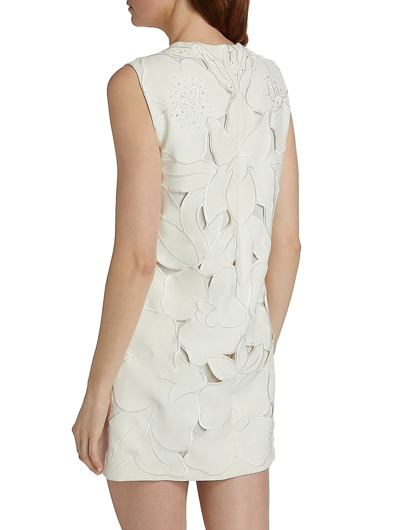 Mitzi Embellished Sleeveless Minidress