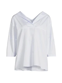 Oriana Bow Blouse