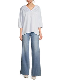 Oriana Bow Blouse