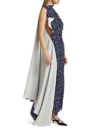 Devyn Printed Silk Maxi Dress