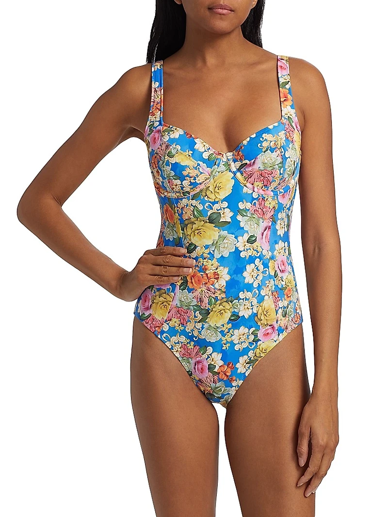 Pauline Floral One-Piece Swimsuit