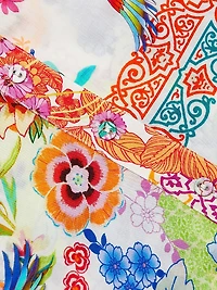 Paula Floral Camp Shirt