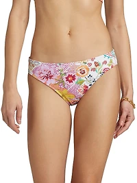 Paula Reverse Piqué Hipster Bikini Bottom