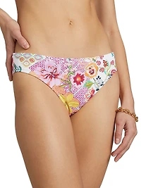 Paula Reverse Piqué Hipster Bikini Bottom