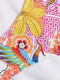 Paula Reverse Piqué Hipster Bikini Bottom