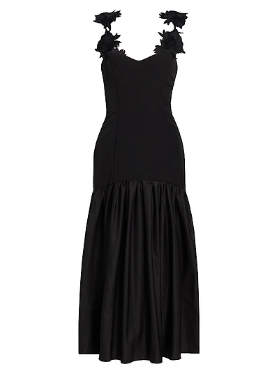 Esme Crepe Midi-Dress