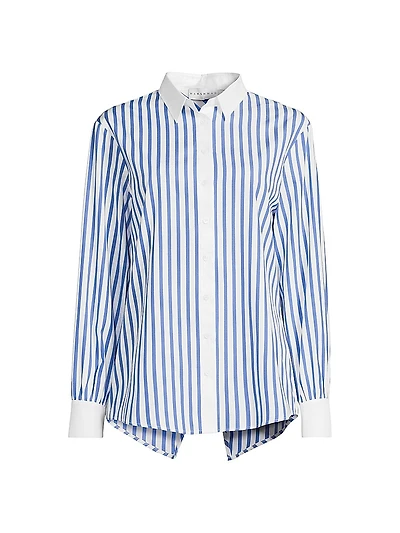 Franklin Striped Button-Front Shirt