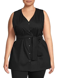 Plus Reya Sleeveless Top