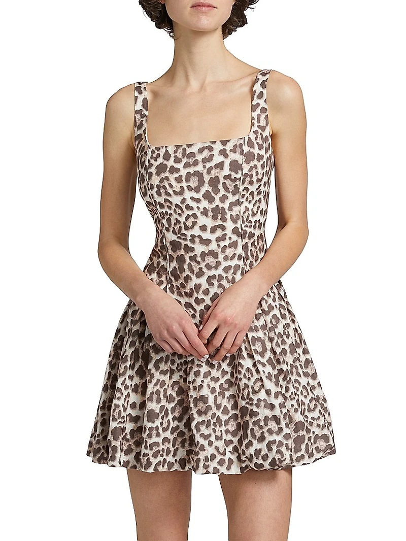 Reese Leopard Minidress